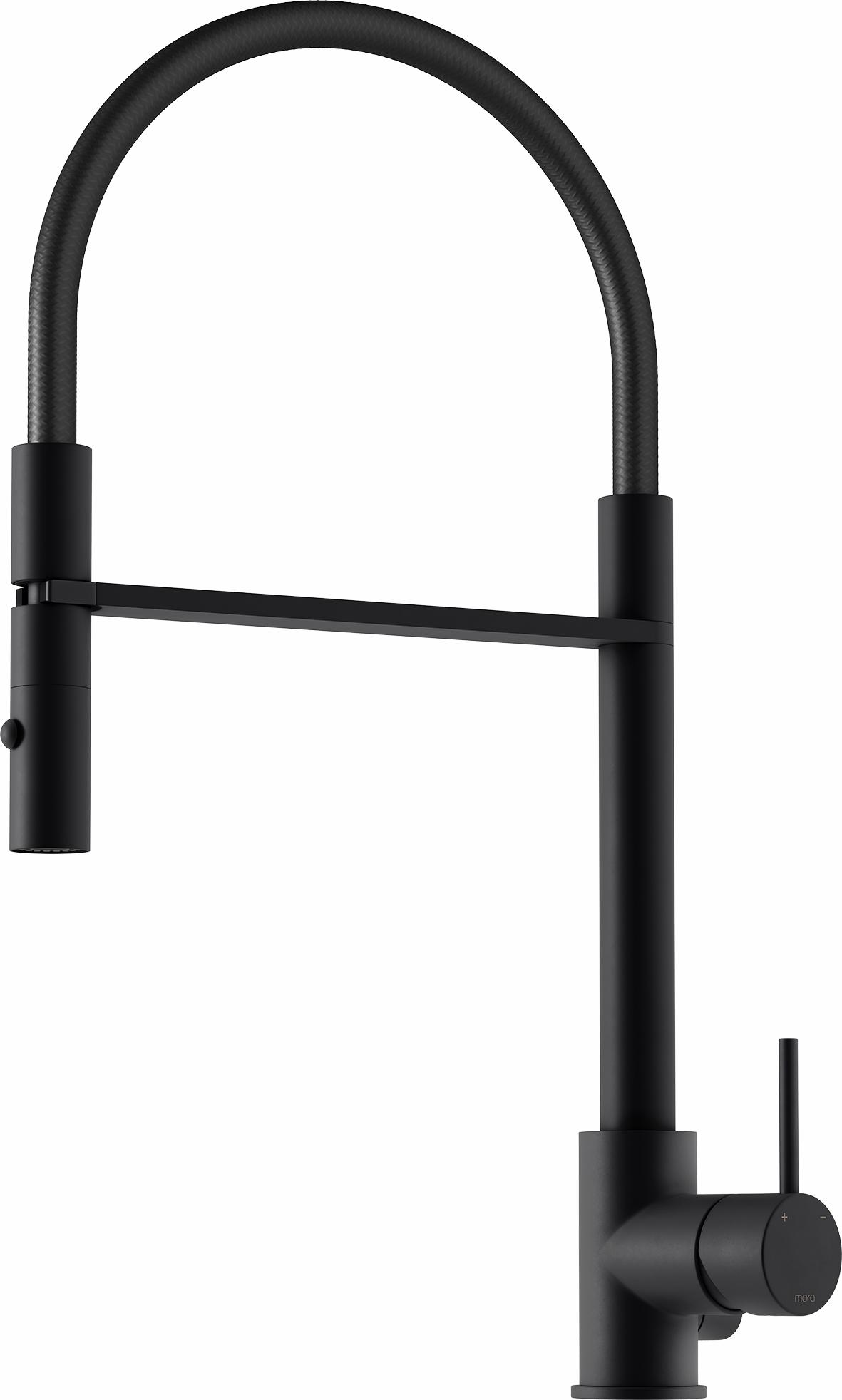 Mora Armatur Mora INXX II 272091 matt svart Miniprofi köksblandare hög pip