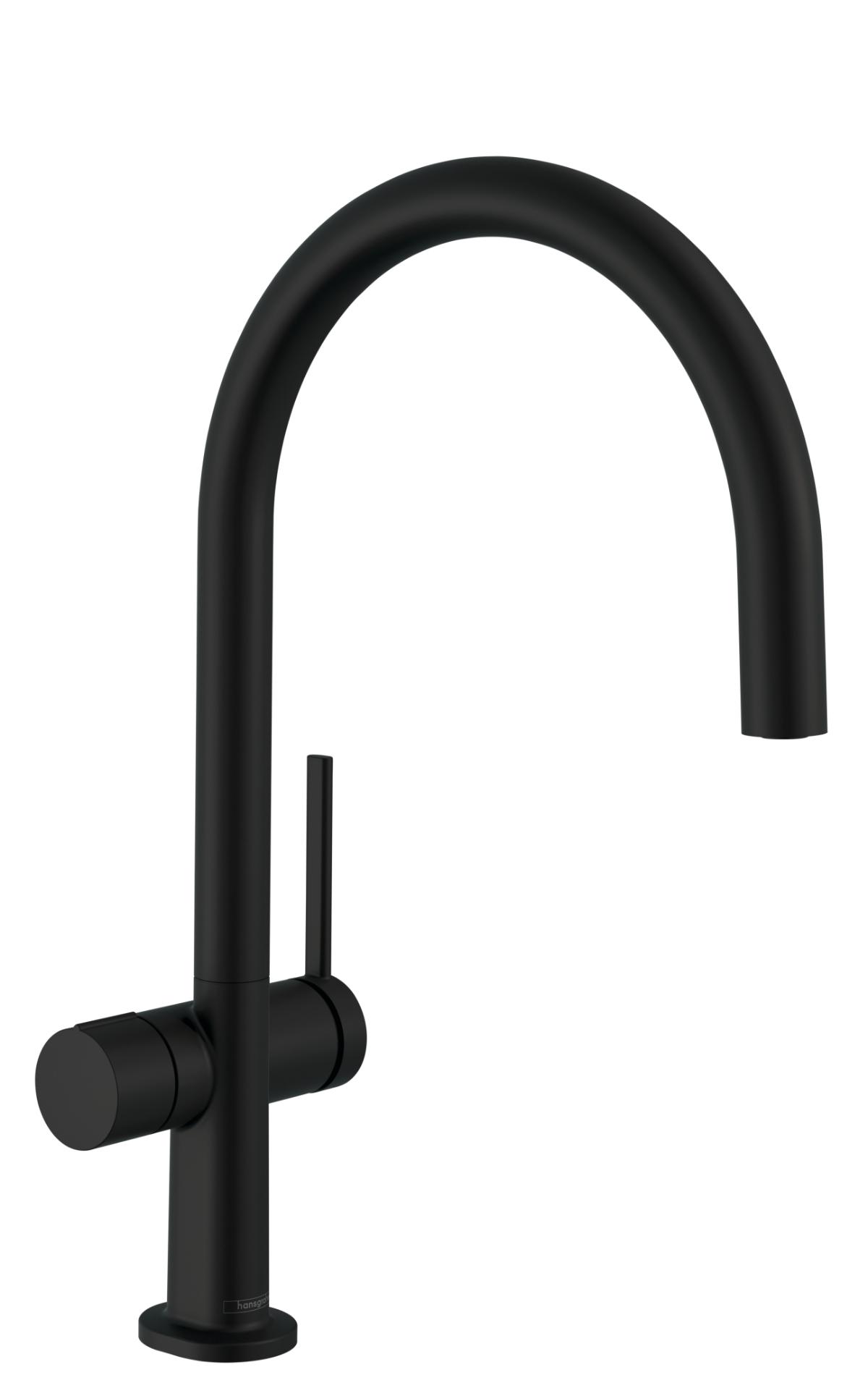 Hansgrohe HG Talis M54 72805000 matt svart köksblandare 220 1jet, med dm-avst,