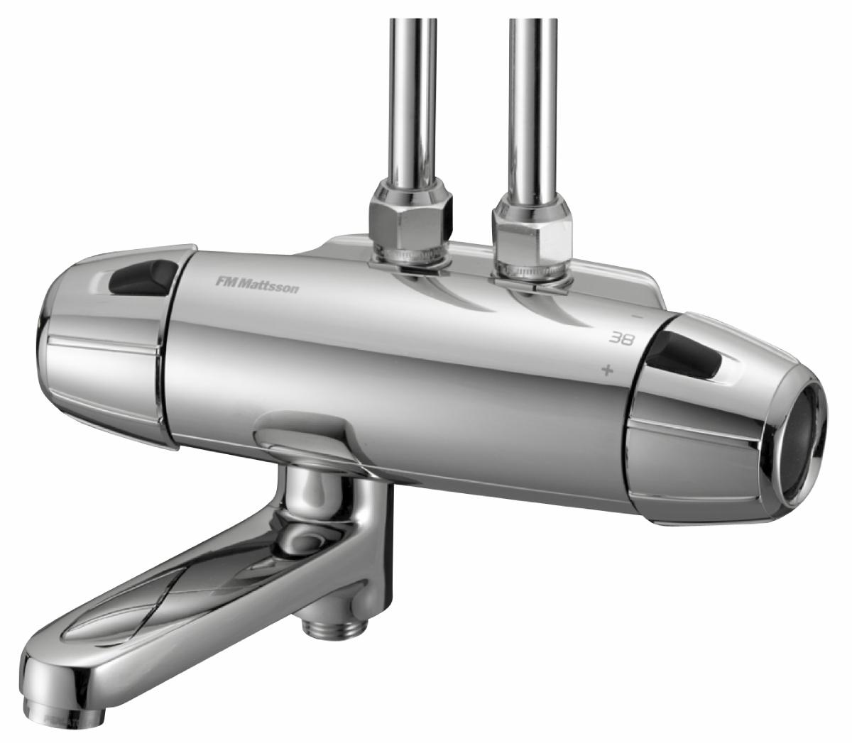 FM Mattsson FMM 8245-1000 badkarsblandare 9000E, 40 c/c, anslutning uppåt