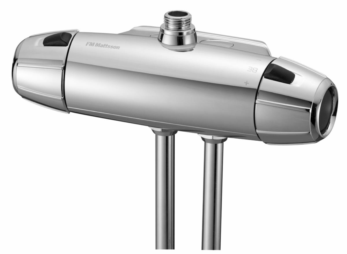 FM Mattsson FMM 8251 9000E duschblandare 40 c/c, utlopp uppåt, inlopp nedåt