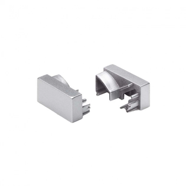 Ändavslut Blade - Aluminium - 2-p