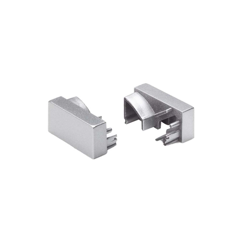 Ändavslut Blade - Aluminium - 2-p