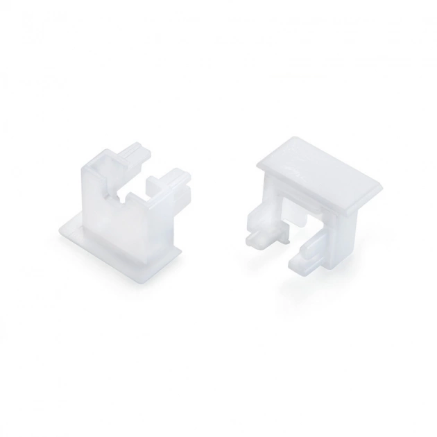 Ändavslut Nexus - Infälld - 2-pack - Vit