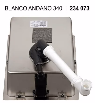 BLANCO Andano 340-U Infino Rostfritt stål