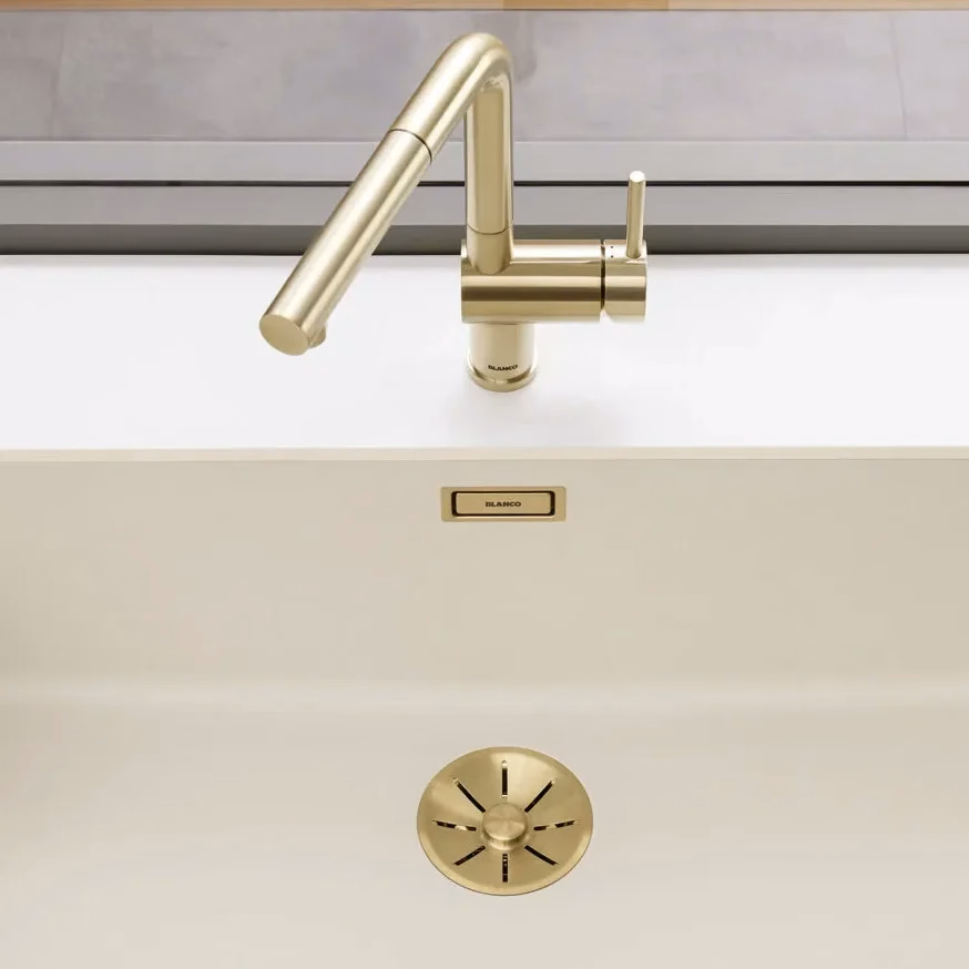 BLANCO INFINO Satin Gold Enkel