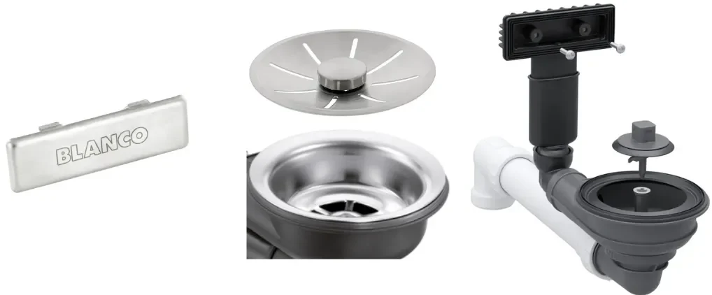 BLANCO Rörset InFino Subline 320-700, Etagon 500-700, Zenar XL 6 S
