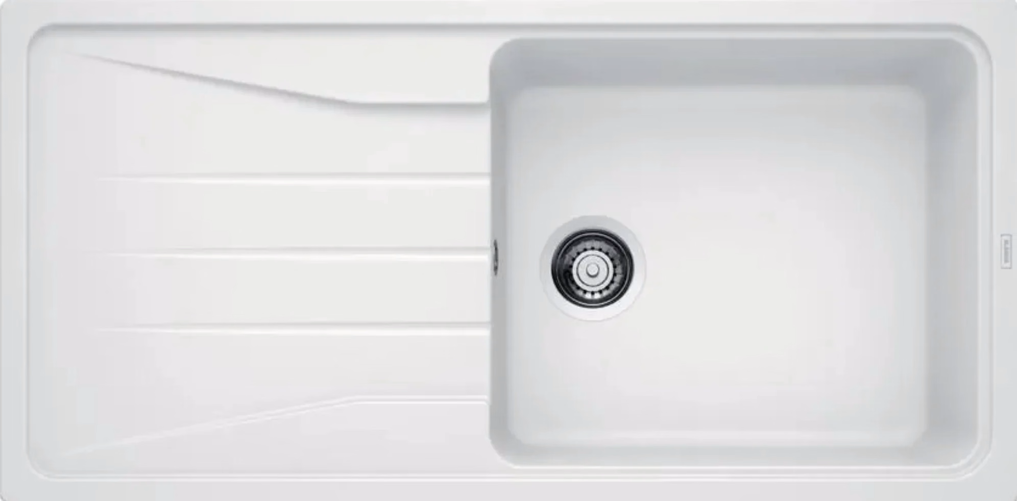BLANCO Sona XL 6 S silgranit vit vändbar
