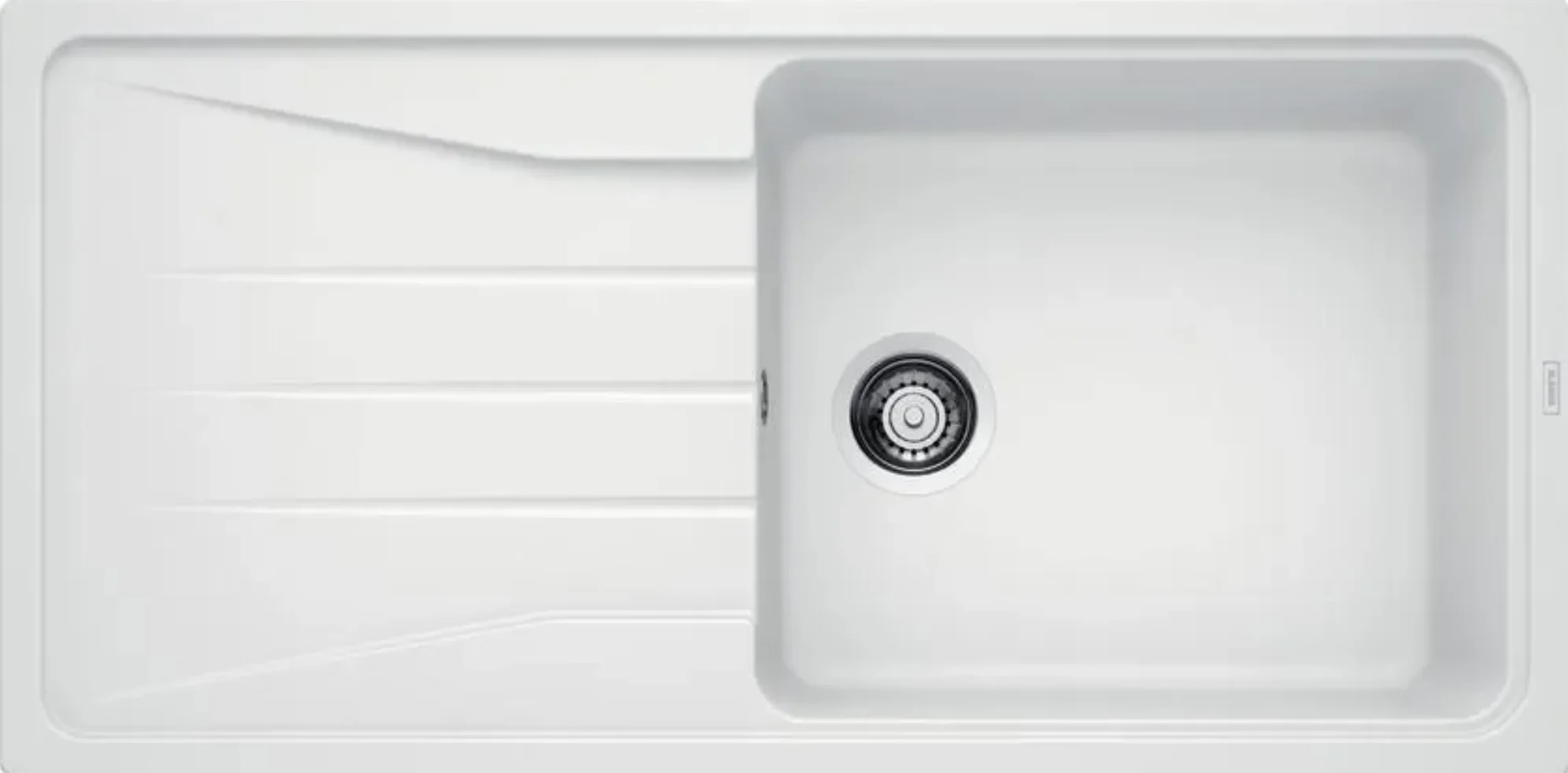 BLANCO BLANCO Sona XL 6 S silgranit vit vändbar