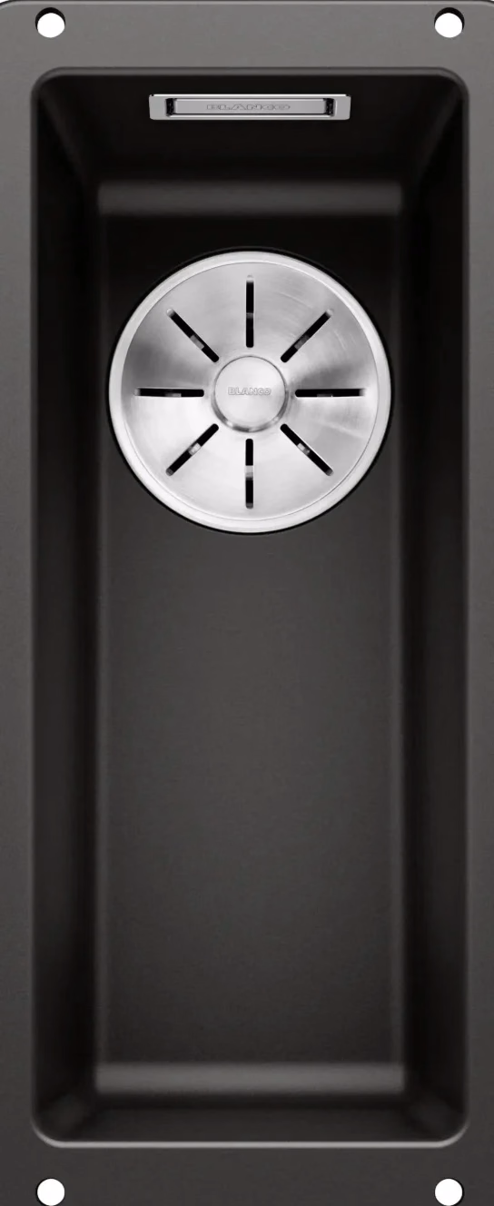 BLANCO Subline 160-U silgranit svart Infino