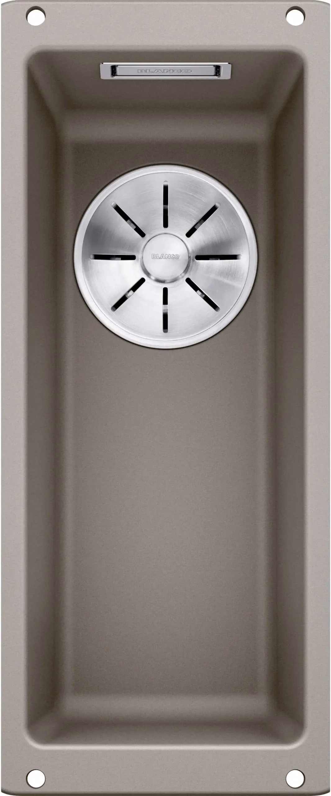 BLANCO Subline 160-U silgranit tryffel Infino