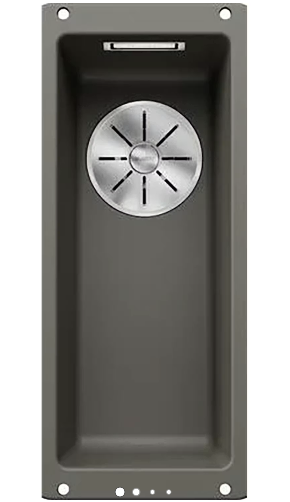 BLANCO BLANCO Subline 160-U silgranit vulkangrå Infino