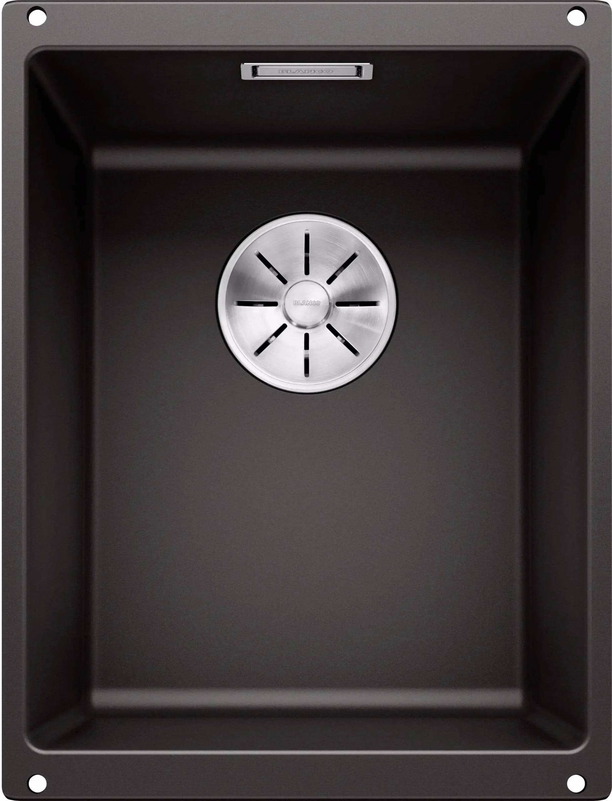 BLANCO Subline 320-U silgranit svart Infino