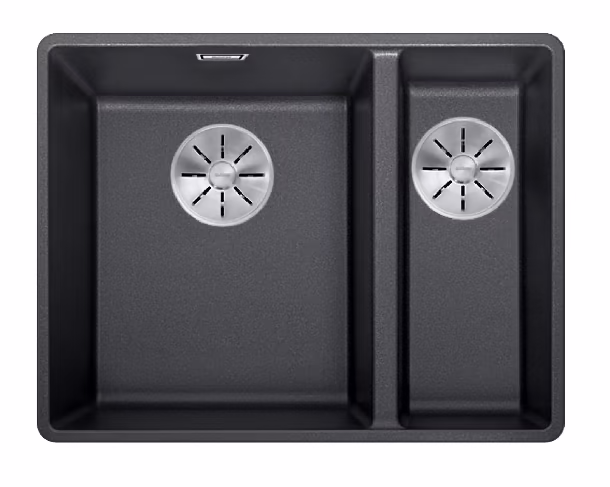 BLANCO Subline 340/160-F silgranit antracit Infino vänster