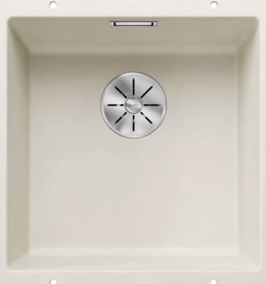 BLANCO Subline 400-U silgranit soft white Infino