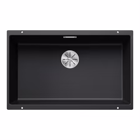 BLANCO Subline 700-U silgranit svart Infino