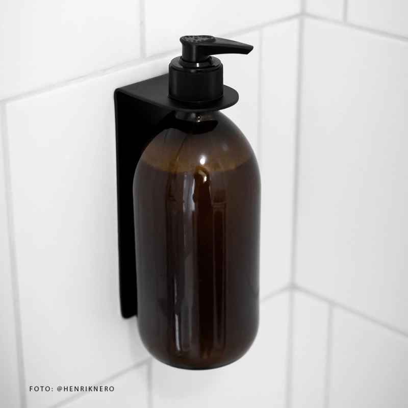 Base - Tvålpumpshållare - Mattsvart