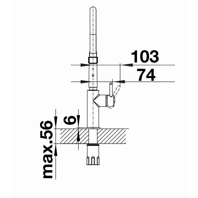 Catris-S Flexo Matt Svart