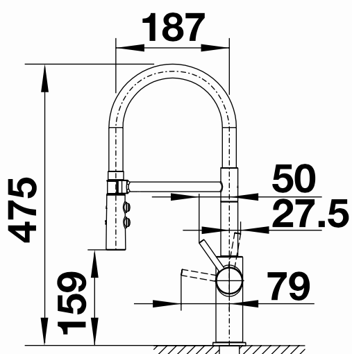 Catris-S Flexo Matt Svart