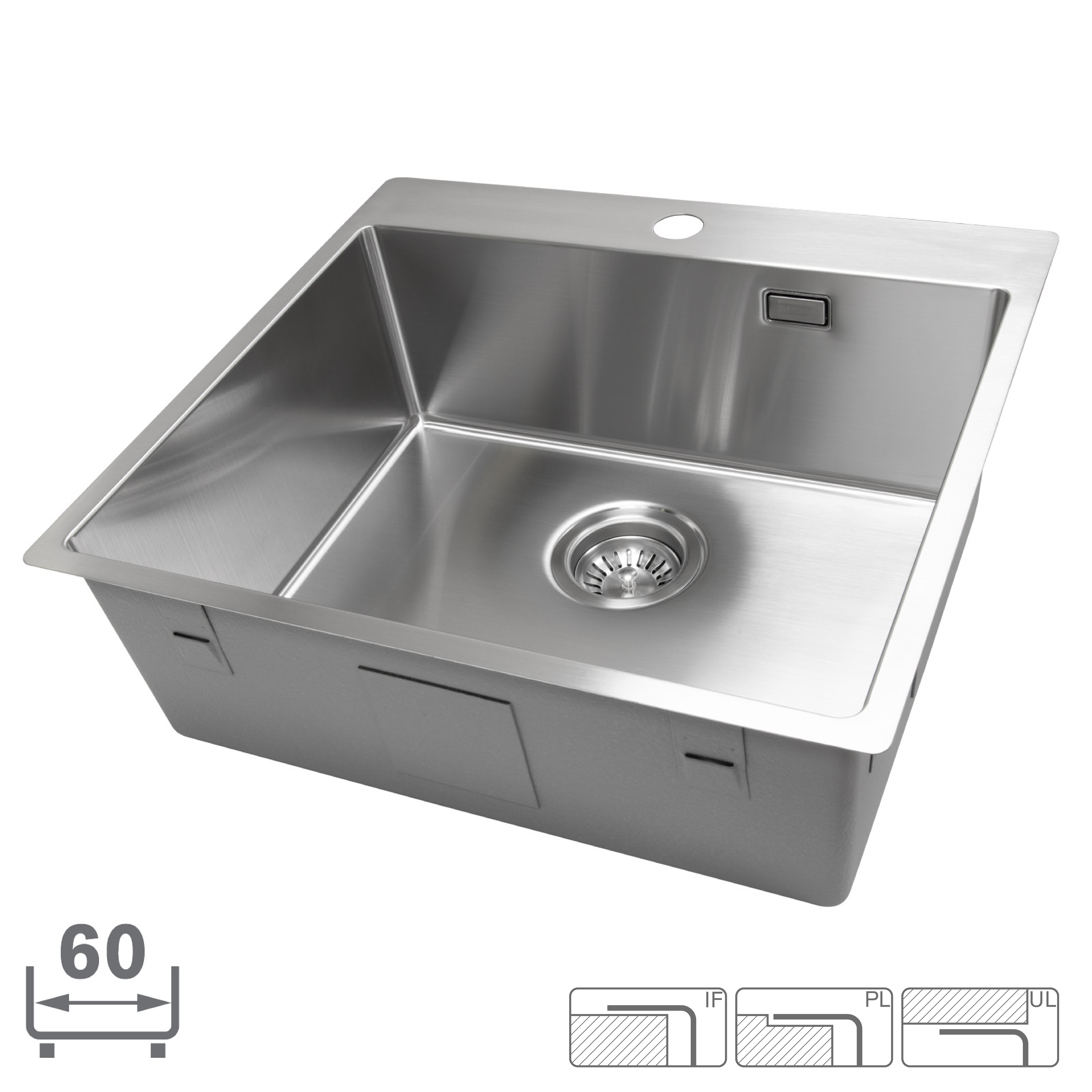 Strand Stainless Disklåda Strand ST-5040B