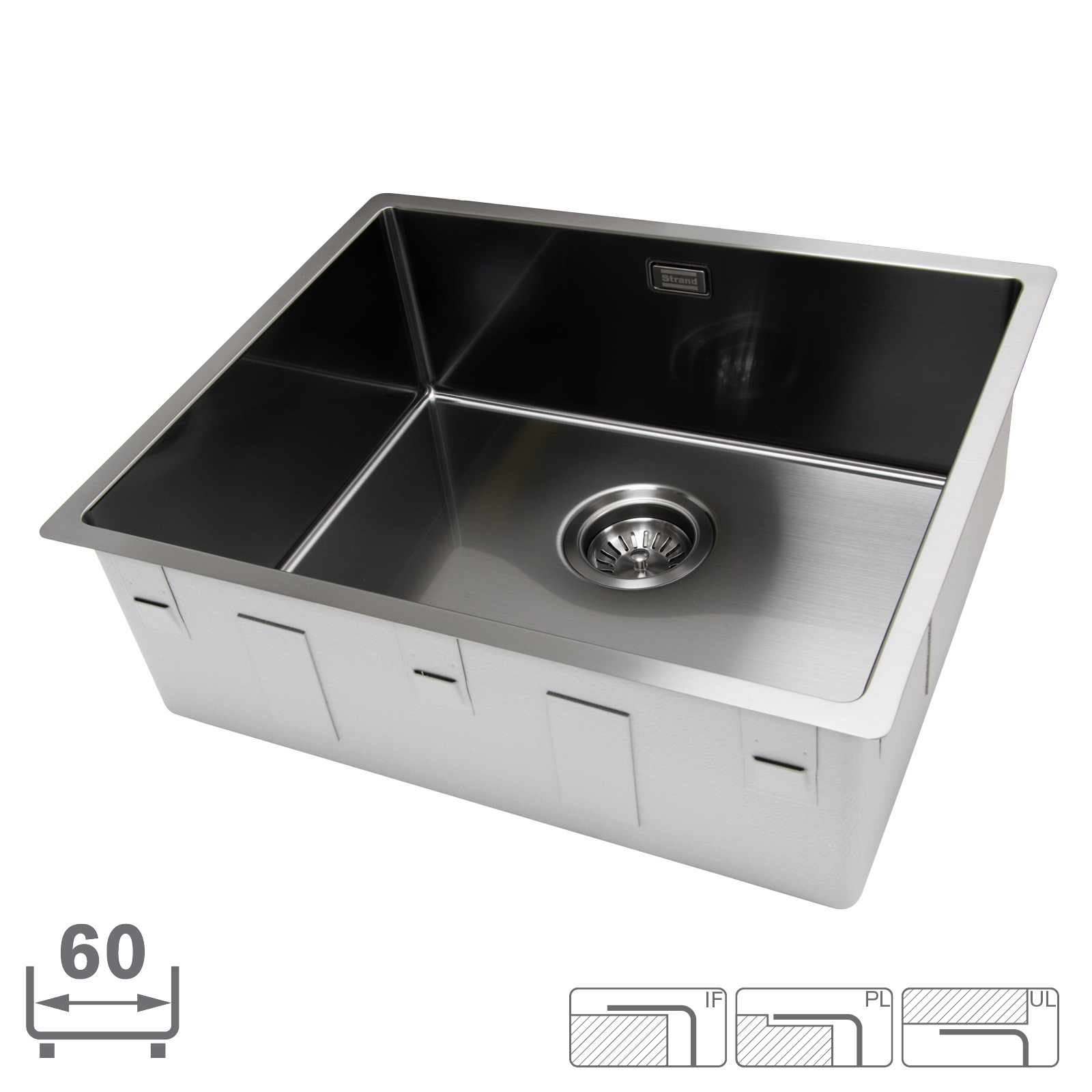 Strand Stainless Disklåda Strand ST-5040 Gun