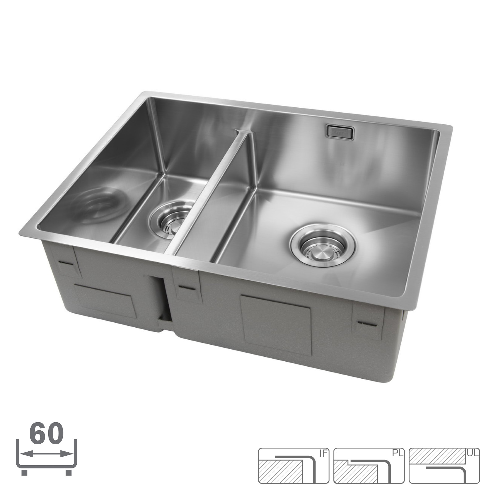 Strand Stainless Disklåda Strand ST54-DHCS