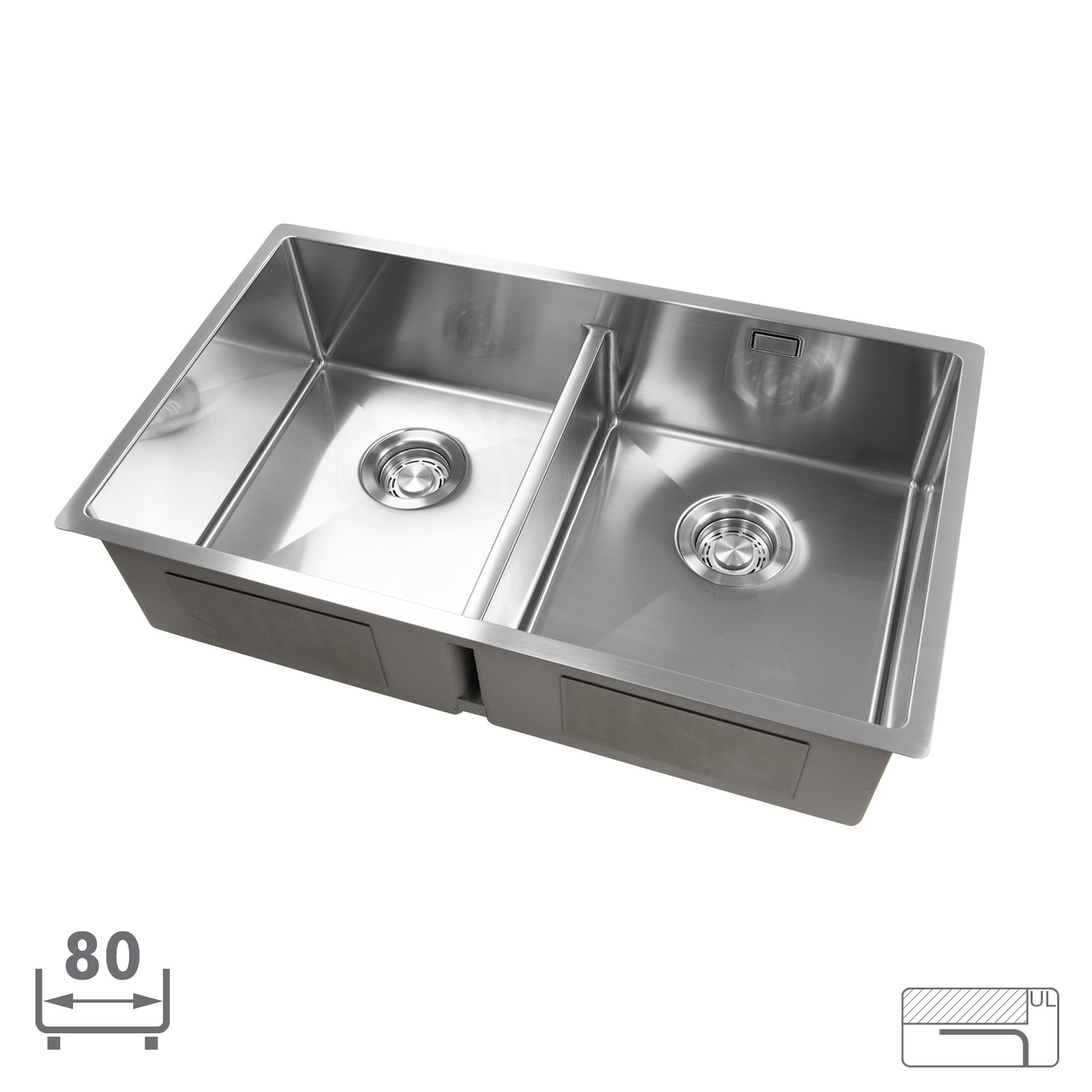 Strand Stainless Disklåda Strand ST70-DUS