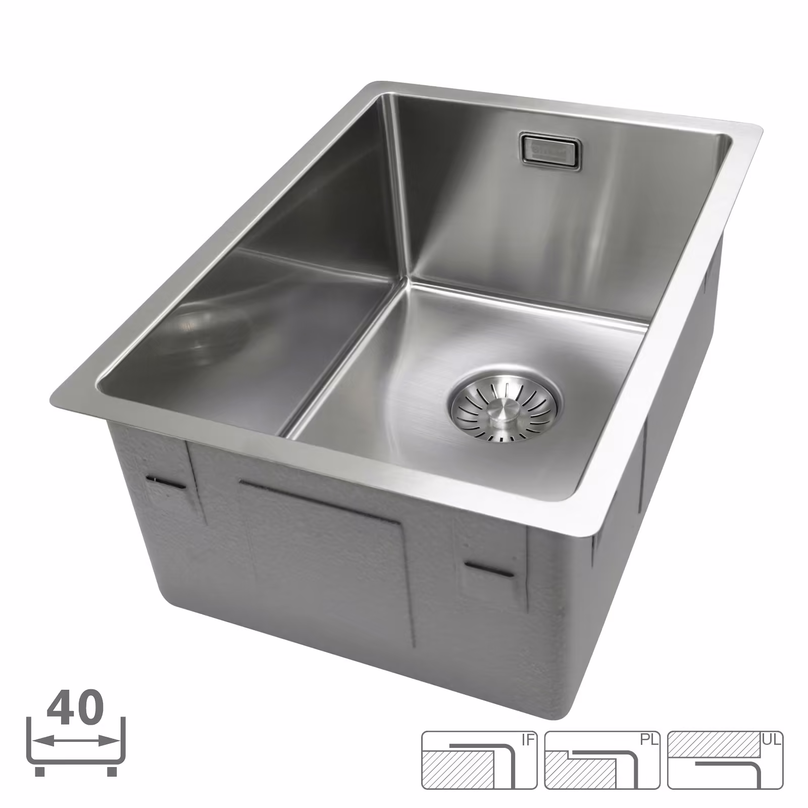 Disklåda Strand Solid SOL-2840