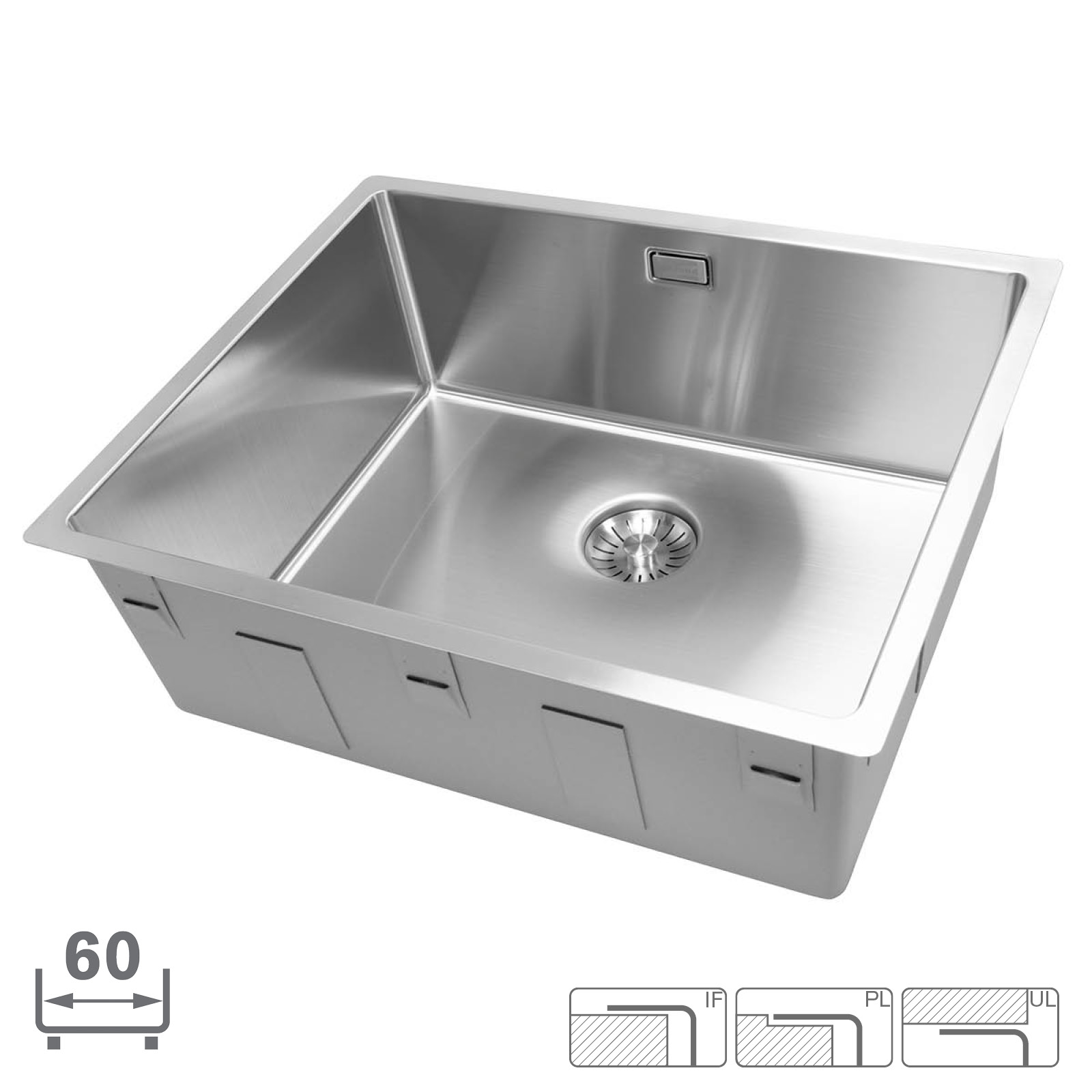 Strand Stainless Disklåda Strand Solid SOL- 5040