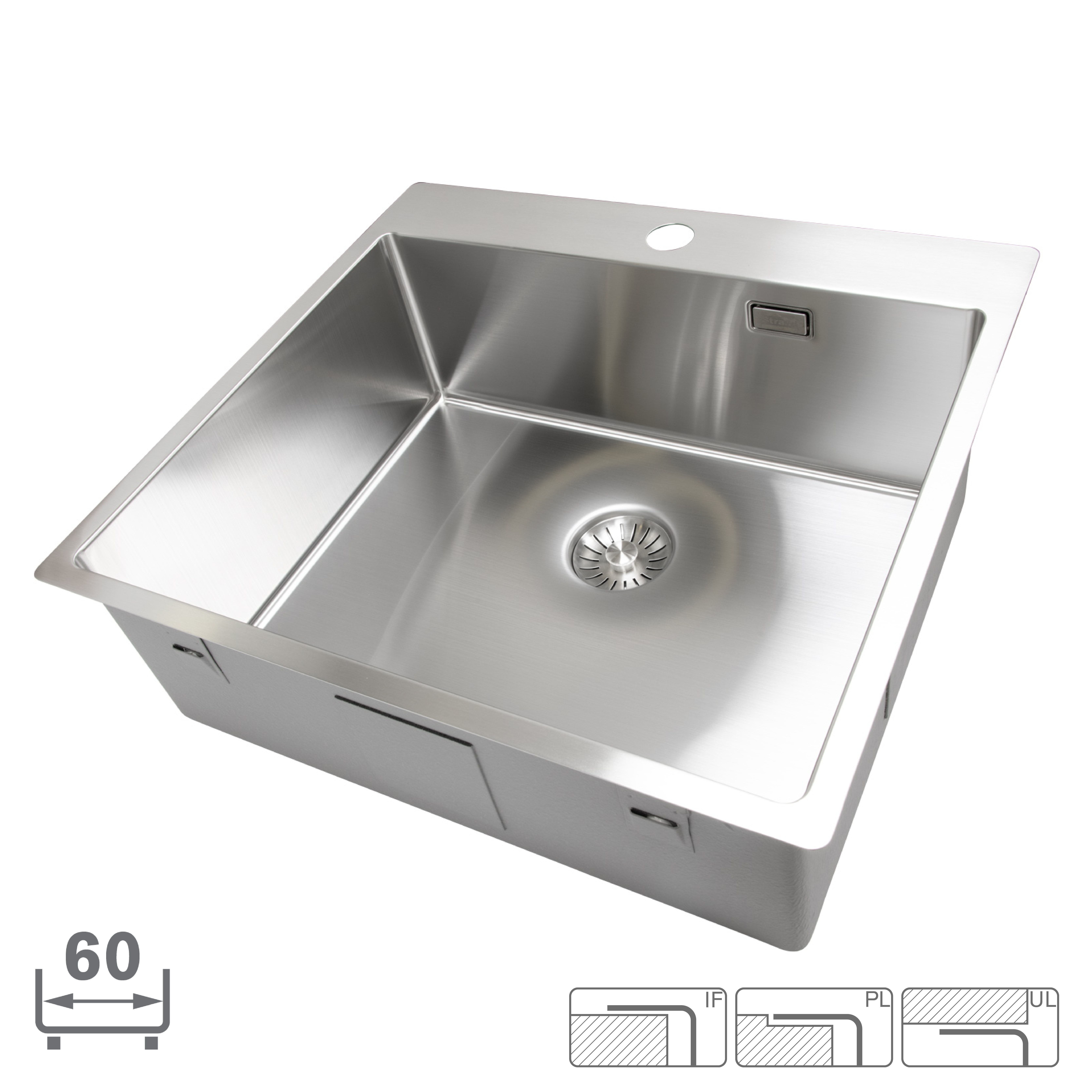 Strand Stainless Disklåda Strand Solid SOL- 5040B
