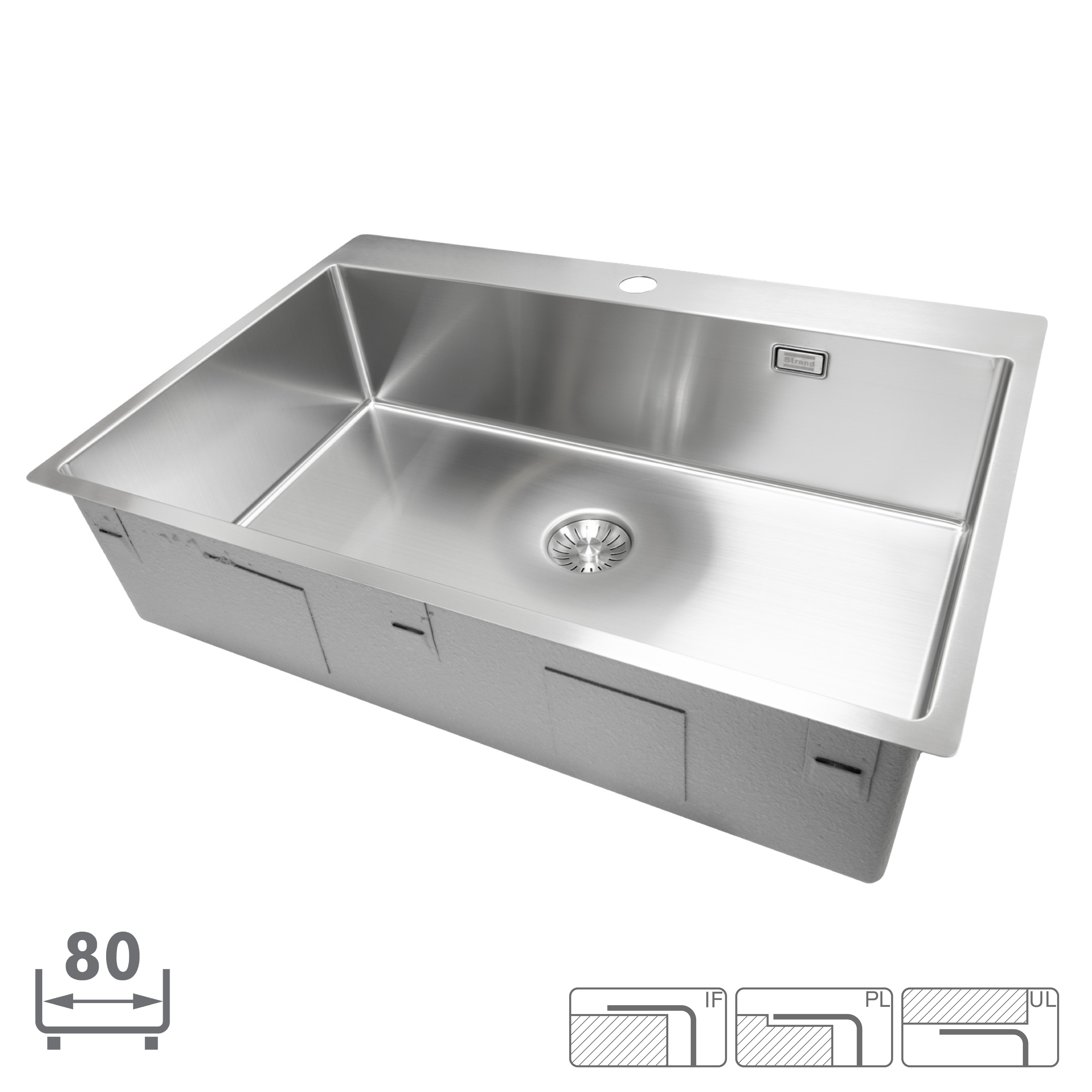 Strand Stainless Disklåda Strand Solid SOL- 7040B
