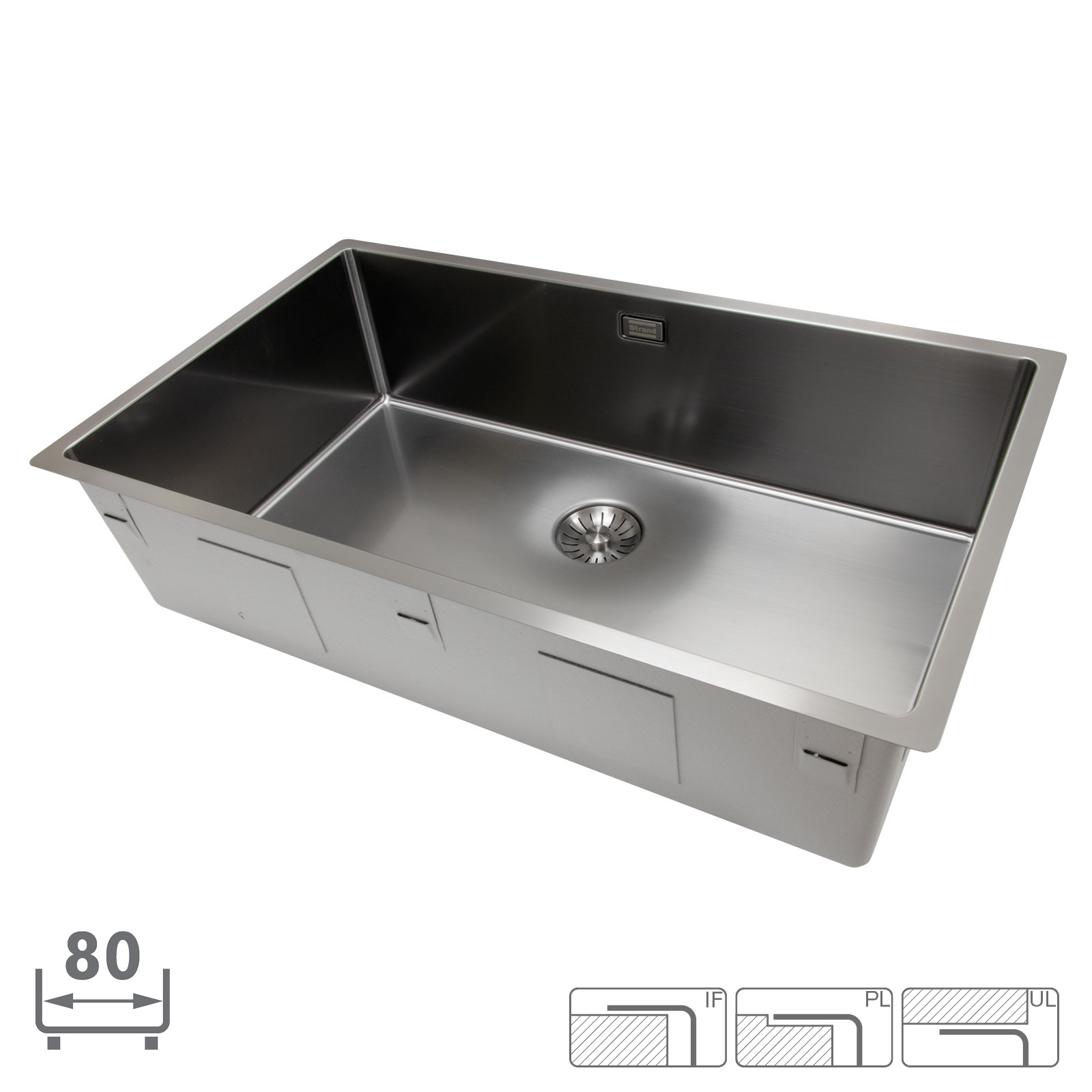 Strand Stainless Disklåda Strand Solid SOL- 7040 GM
