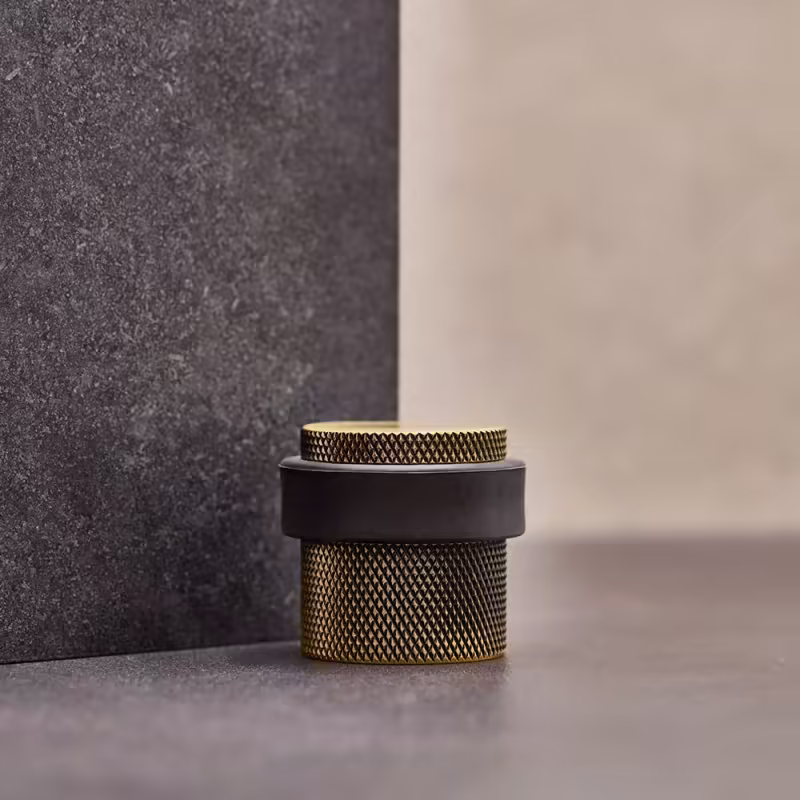 Dörrstopp Helix - Antik Brons