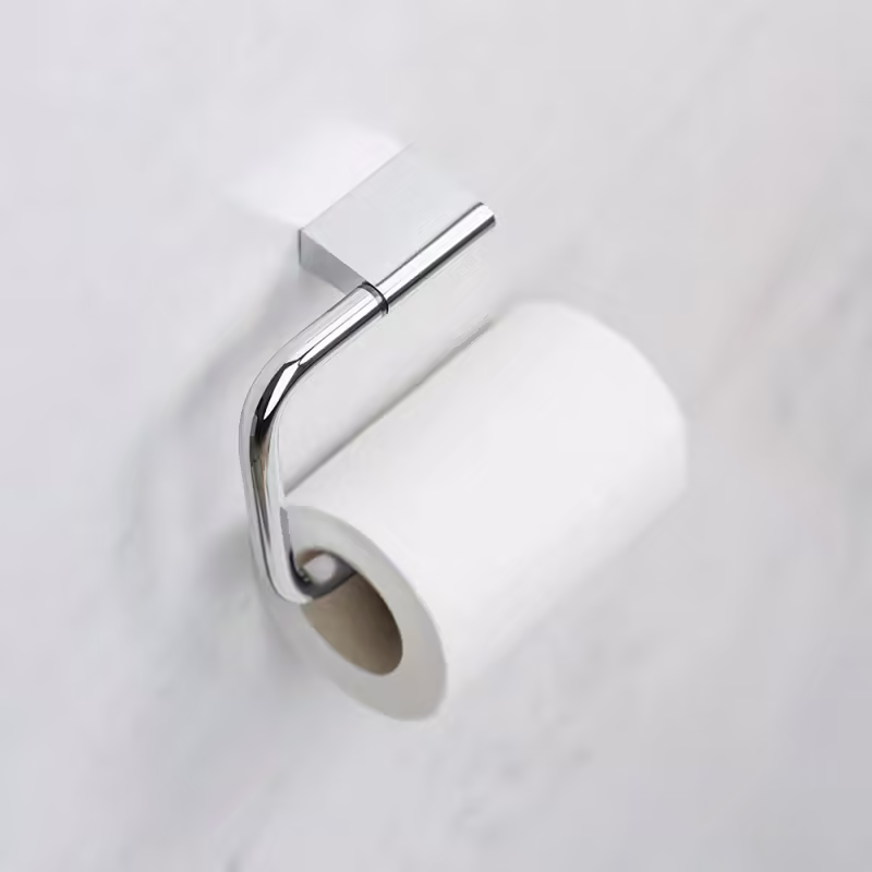Flow - Toalettpappershållare - Polerad krom
