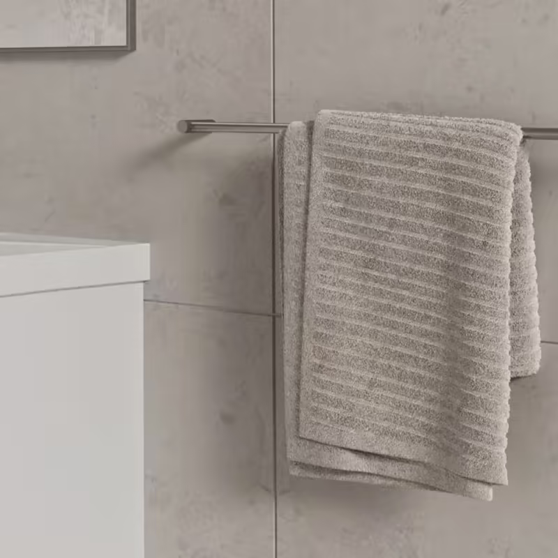 Handduksstång Stay - Borstad rostfritt