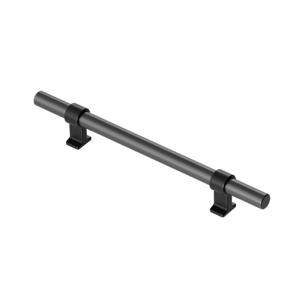Handtag Bond - 160mm - Mattsvart/gun metal