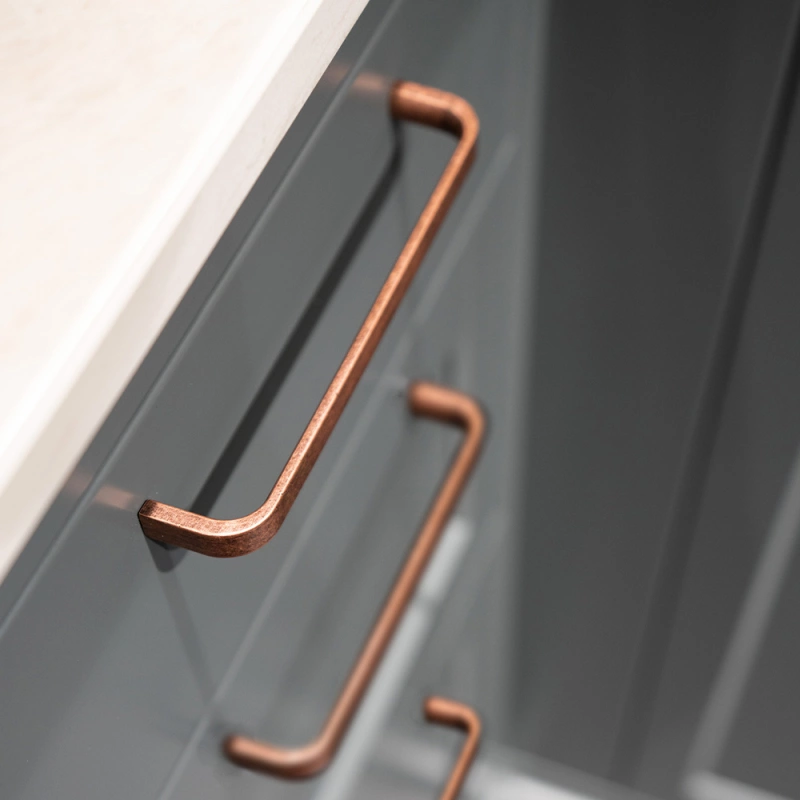 Handtag Grace - 160mm - Antik Koppar