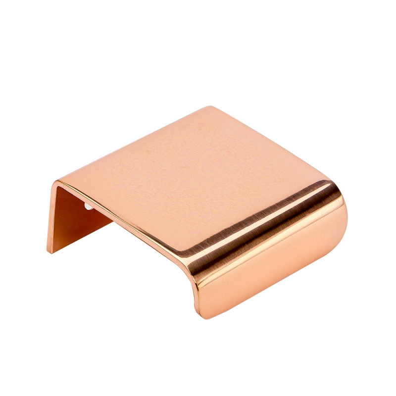 Handtag Lip - 40mm - Koppar