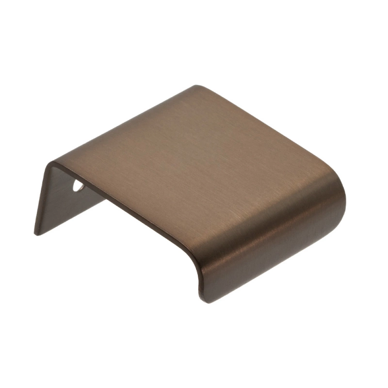 Handtag Lip - 40mm - Brunerad mässing