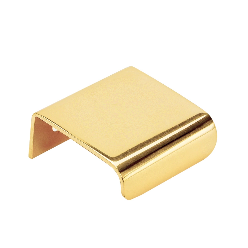 Handtag Lip - 40mm - Polerad mässing