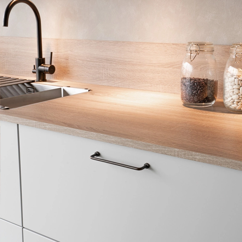 Handtag Lounge - 160mm - Antik brun