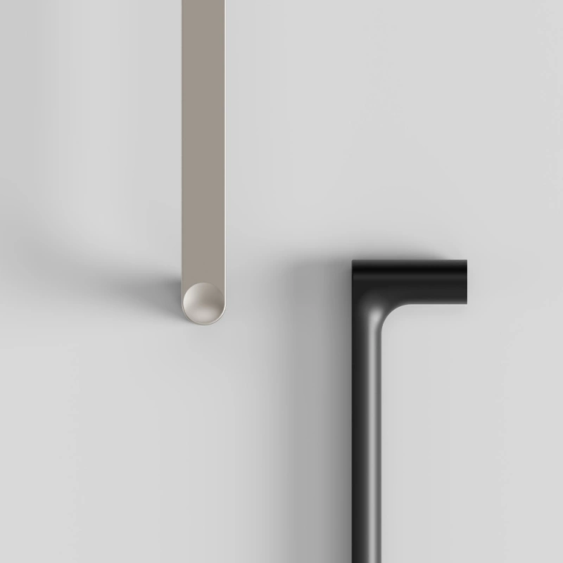 Handtag Punto - 160mm - Rostfri look