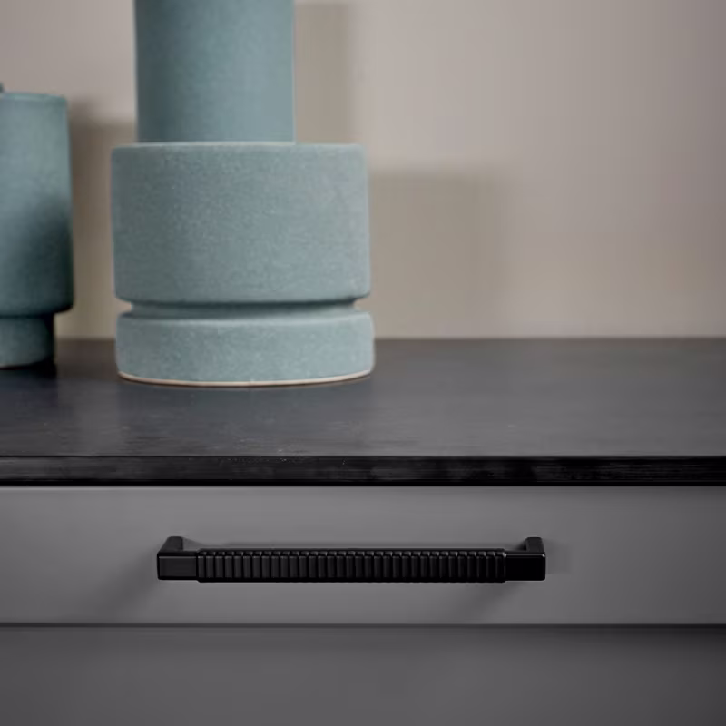 Handtag Rattan - Mattsvart