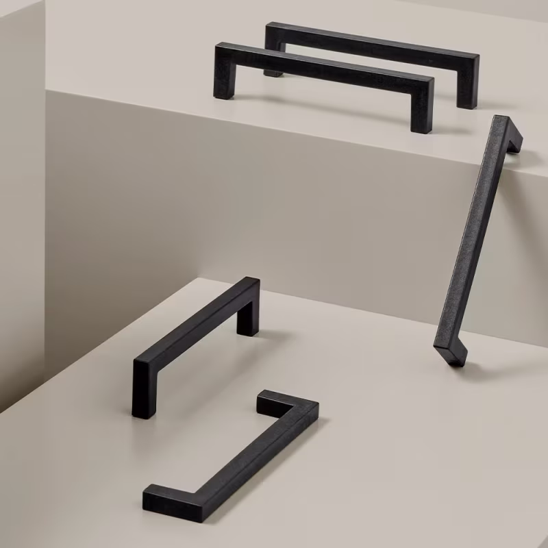 Handtag Square Ocean - Mattsvart