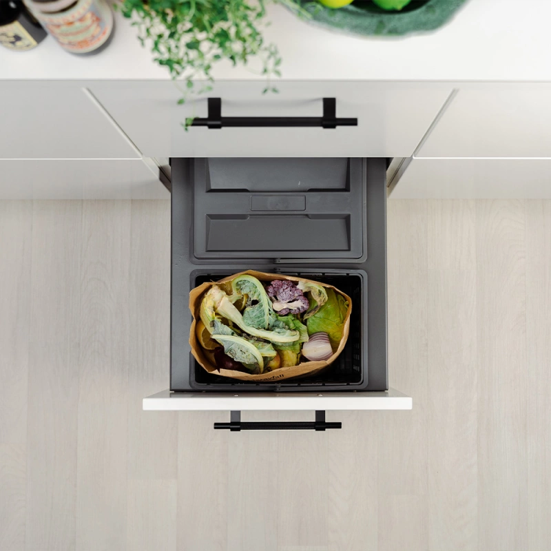 Källsortering Cube Basic Low Eco - Mörkgrå