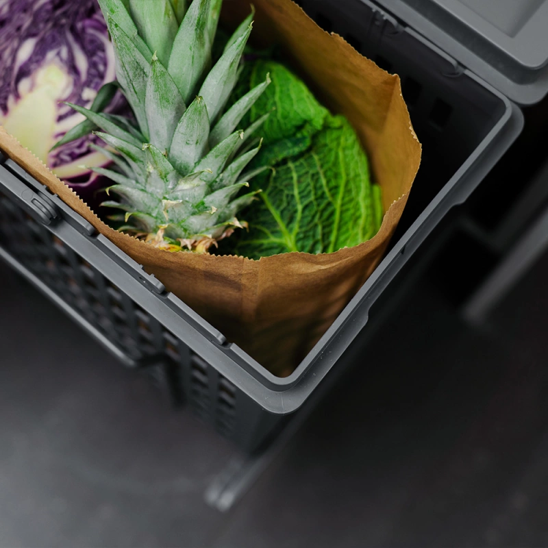 Källsortering Select Basic Eco - Mörkgrå