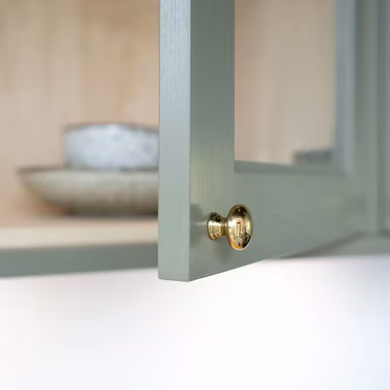 Knopp 7638 - 31mm - Polerad Mässing