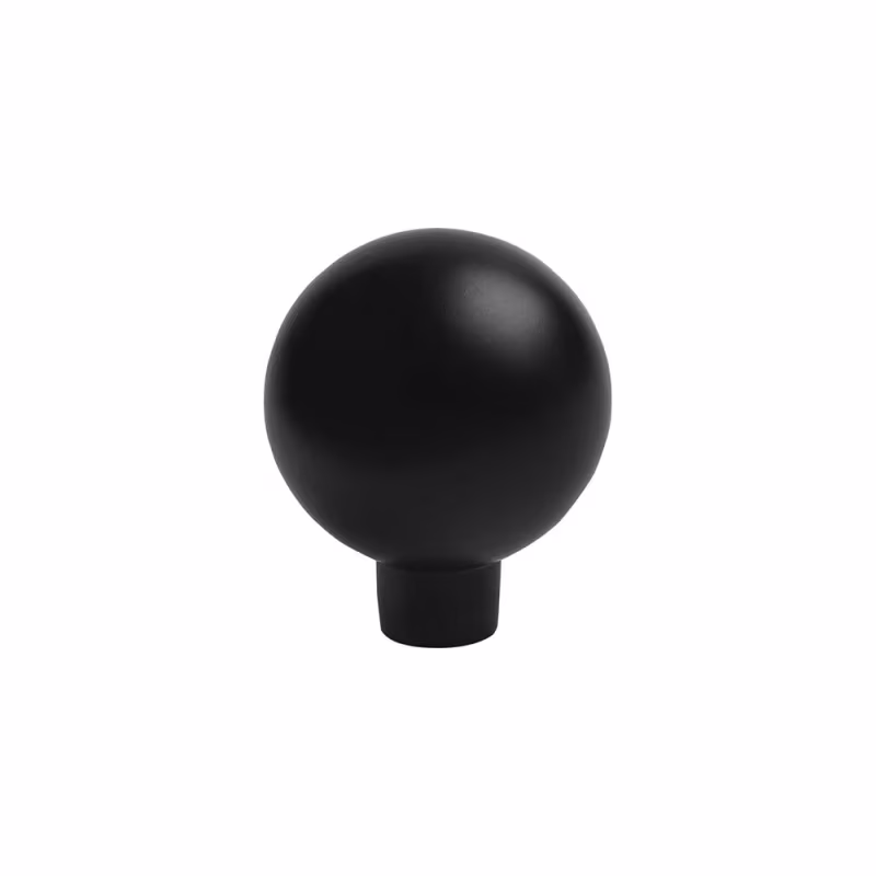 Knopp 8322 - 28mm - Mattsvart