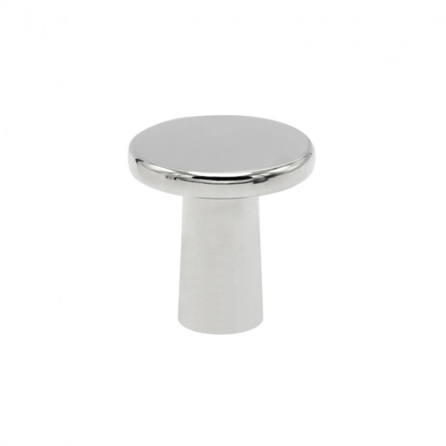 Knopp Bob - Ø28mm - Förnicklad