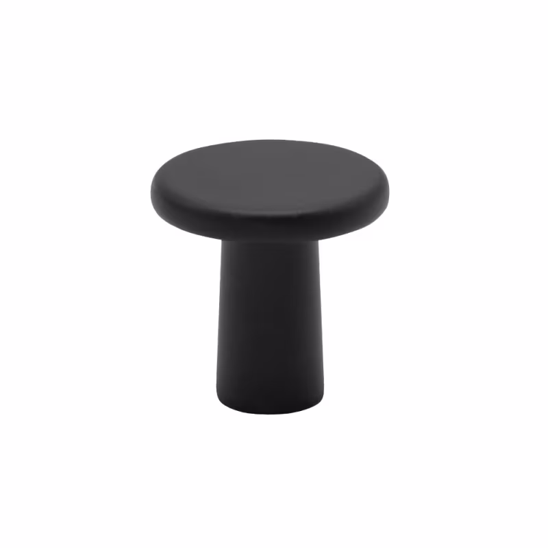 Knopp Bob - Ø28mm - Mattsvart
