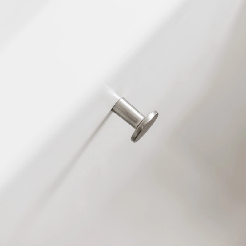 Knopp Bob - Ø28mm - Rostfri look
